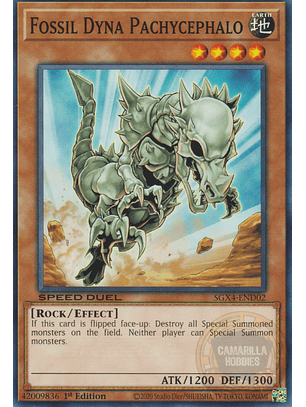 Fossil Dyna Pachycephalo - SGX4-END02 - Common 