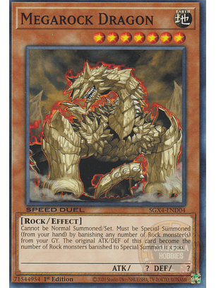 Megarock Dragon - SGX4-END04 - Common 