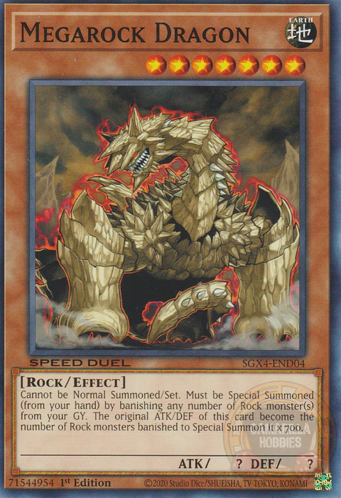Megarock Dragon - SGX4-END04 - Common 