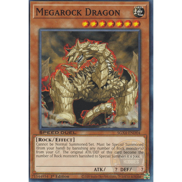 Megarock Dragon - SGX4-END04 - Common 