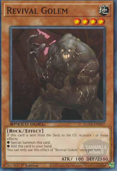 Revival Golem - SGX4-END07 - Common 
