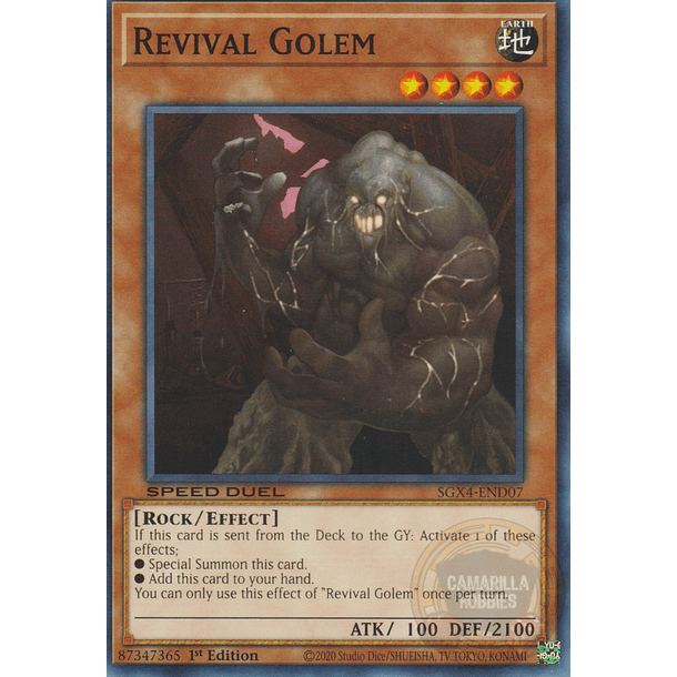 Revival Golem - SGX4-END07 - Common 