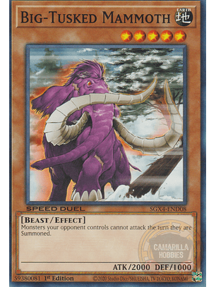 Big-Tusked Mammoth - SGX4-END08 - Common 