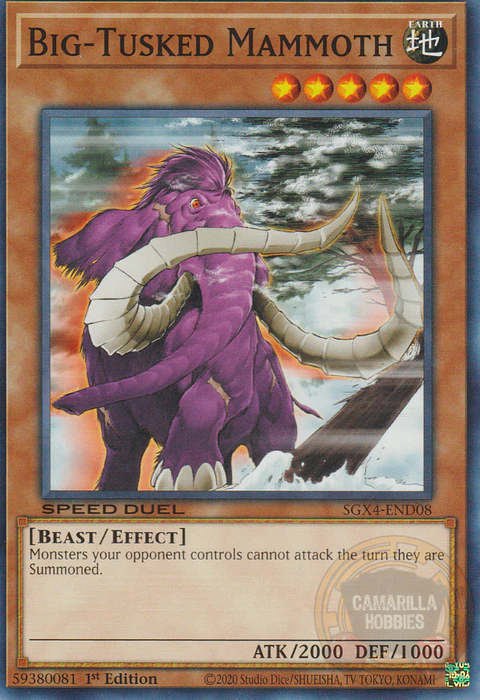 Big-Tusked Mammoth - SGX4-END08 - Common 