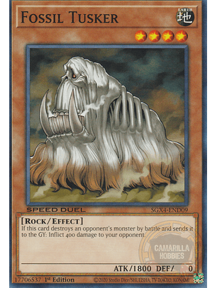 Fossil Tusker - SGX4-END09 - Common 