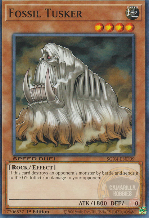 Fossil Tusker - SGX4-END09 - Common 