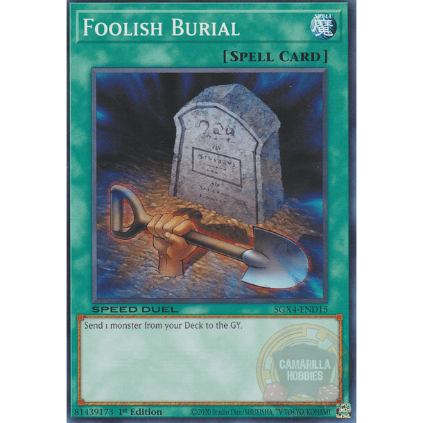 Foolish Burial - SGX4-END15 - Common 