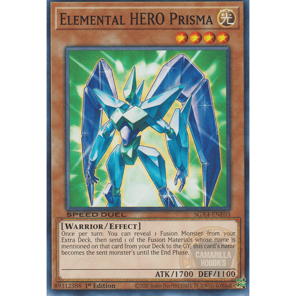 Elemental HERO Prisma - SGX4-ENE03 - Common 