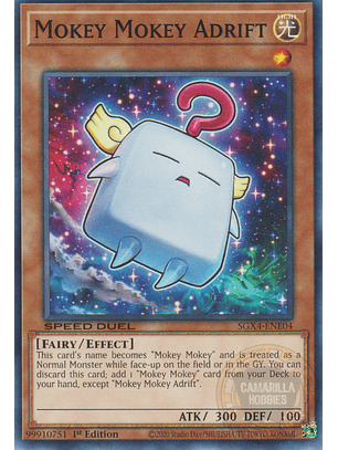Mokey Mokey Adrift - SGX4-ENE04 - Common 