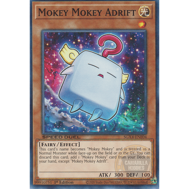 Mokey Mokey Adrift - SGX4-ENE04 - Common 