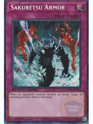 Sakuretsu Armor - SGX4-END16 - Secret Rare 