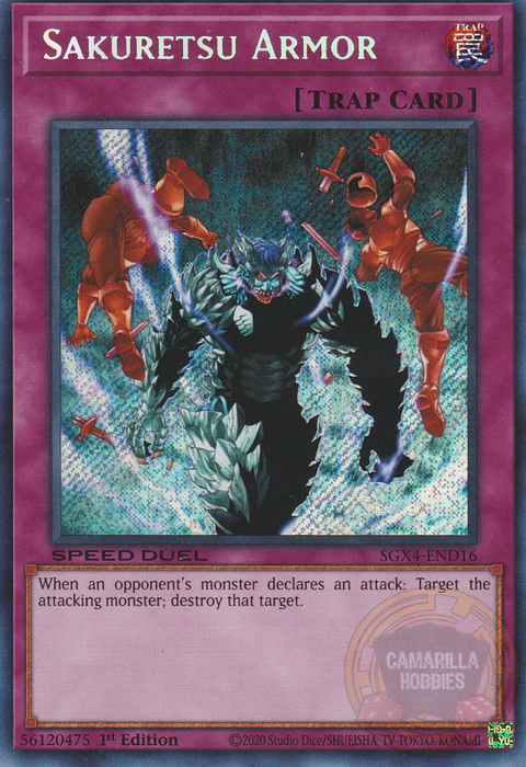 Sakuretsu Armor - SGX4-END16 - Secret Rare 