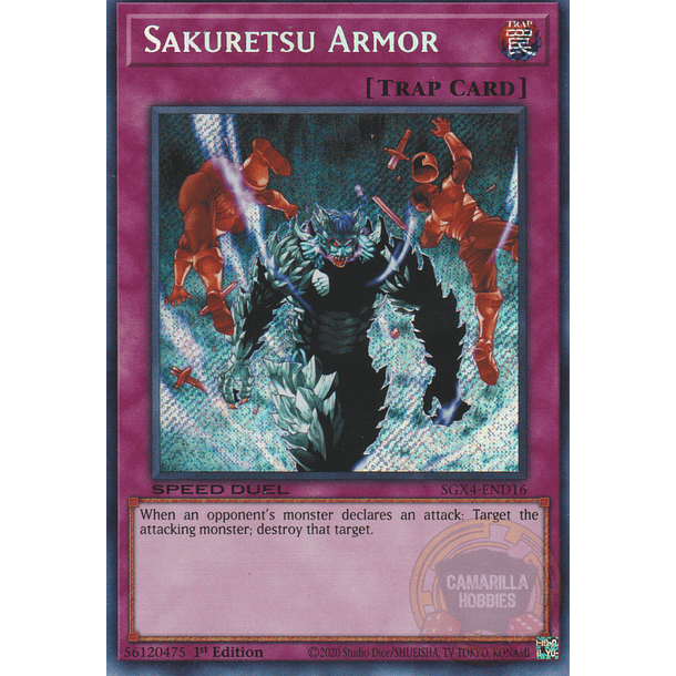 Sakuretsu Armor - SGX4-END16 - Secret Rare 