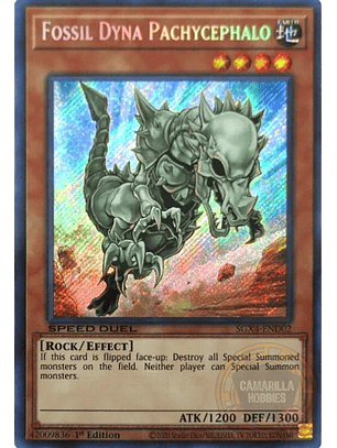 Fossil Dyna Pachycephalo - SGX4-END02 - Secret Rare