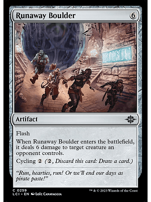 Runaway Boulder - LCI - C 