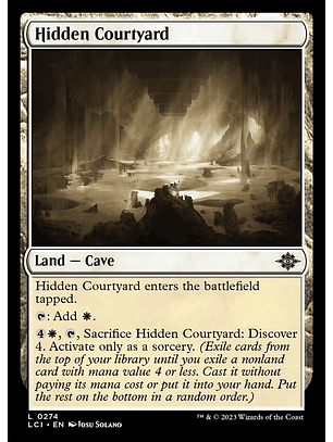 Hidden Courtyard - LCI - C 