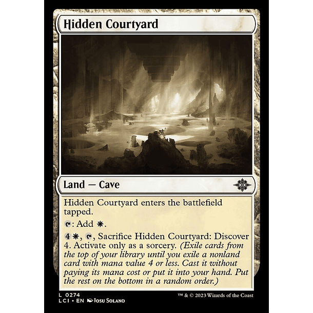 Hidden Courtyard - LCI - C 
