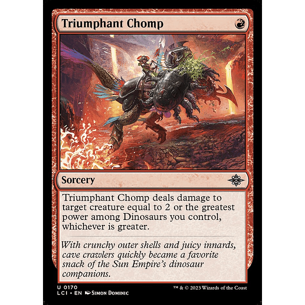 Triumphant Chomp - LCI - U 