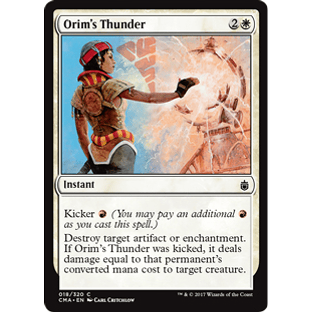 Orim's Thunder - CMA - C