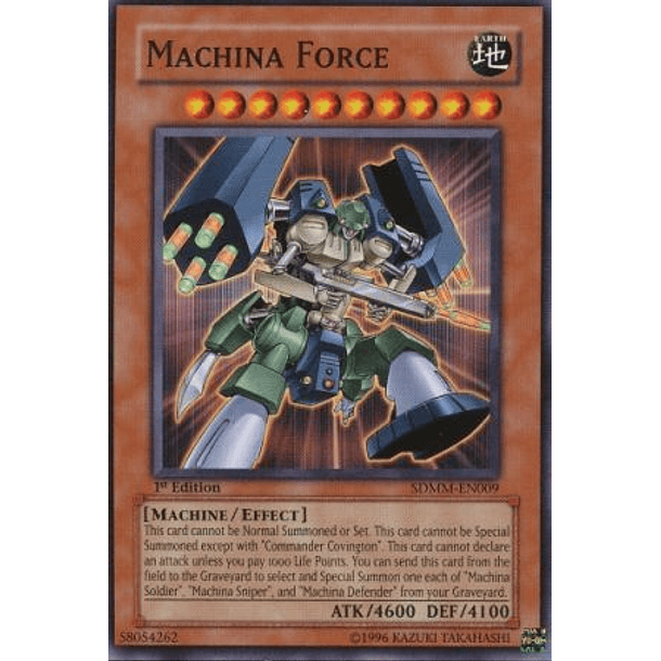 Machina Force - SDMM-EN009 - Common 