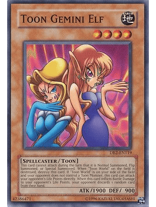 Toon Gemini Elf - DB2-EN119 - Common (jugada)