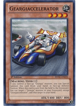 Geargiaccelerator - REDU-EN028 - Common 