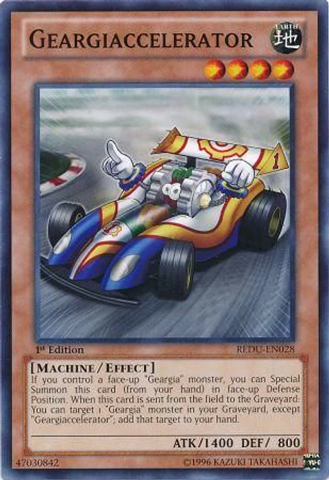 Geargiaccelerator - REDU-EN028 - Common 