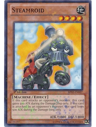 Steamroid - BP02-EN037 - Mosaic Rare  (español)