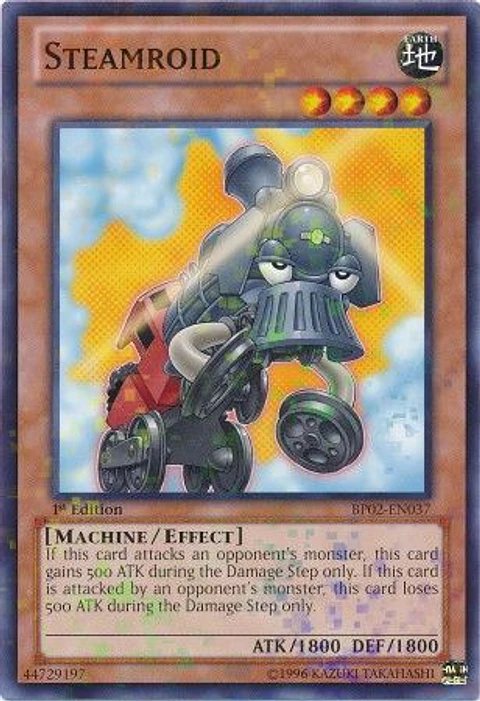 Steamroid - BP02-EN037 - Mosaic Rare  (español)