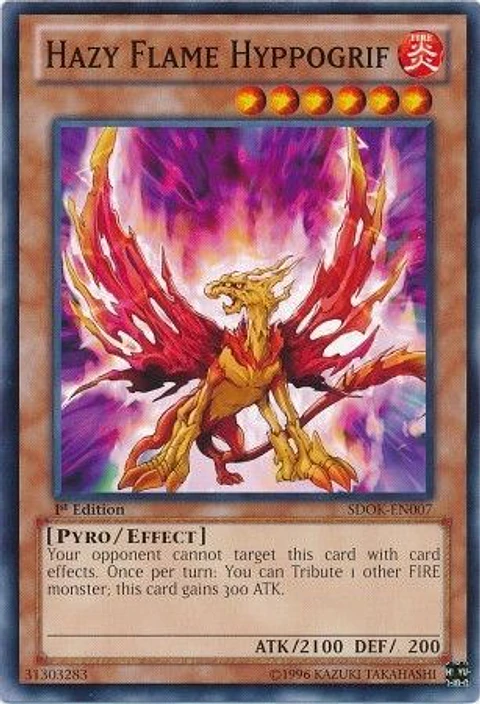 Hazy Flame Hyppogrif - SDOK-EN007 - Common (jugada)