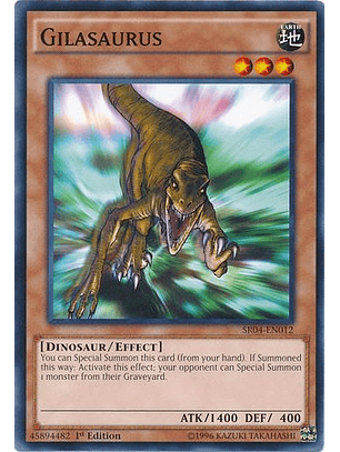 Gilasaurus - SR04-EN012 - Common