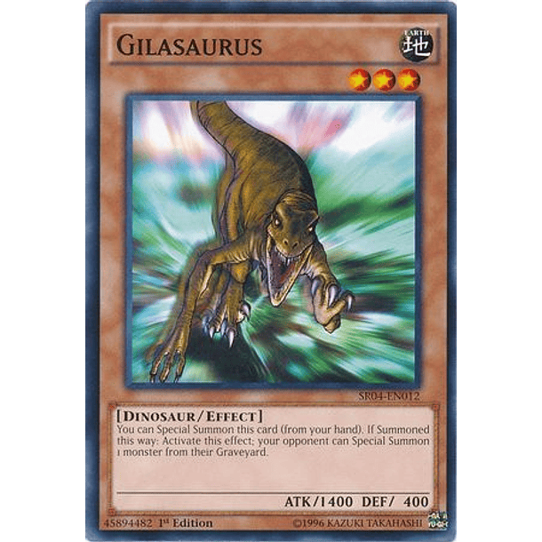 Gilasaurus - SR04-EN012 - Common