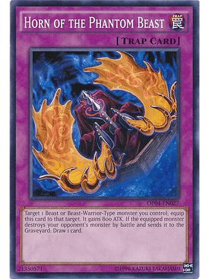 Horn of the Phantom Beast - OP04-EN027 - Common (español)