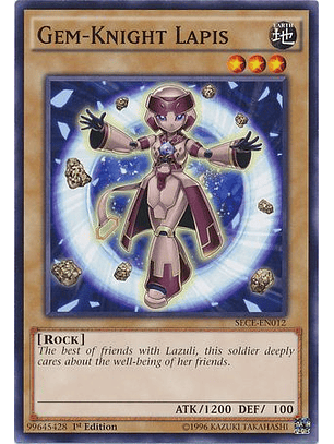 Gem-Knight Lapis - SECE-EN012 - Common