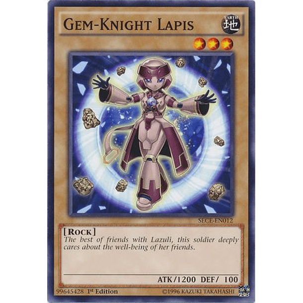 Gem-Knight Lapis - SECE-EN012 - Common