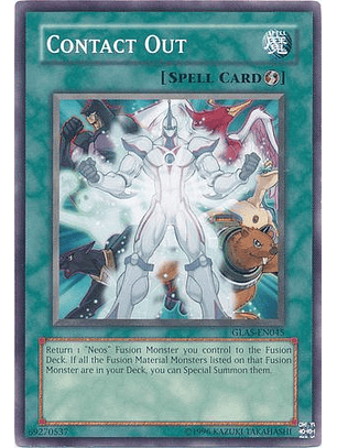 Contact Out - GLAS-EN045 - Common