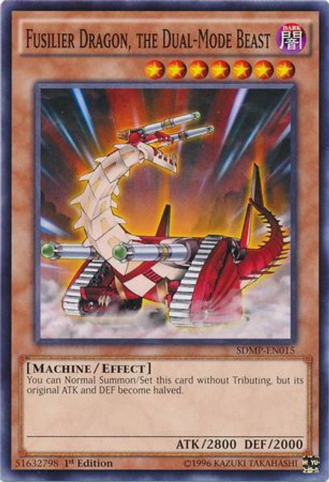 Fusilier Dragon, the Dual-Mode Beast - SDMP-EN015 - Common  