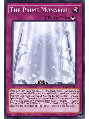 The Prime Monarch - SR01-EN034 - Common 