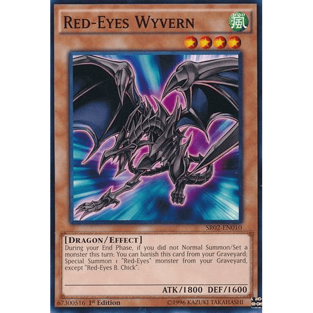 Red-Eyes Wyvern - SR02-EN010 - Common
