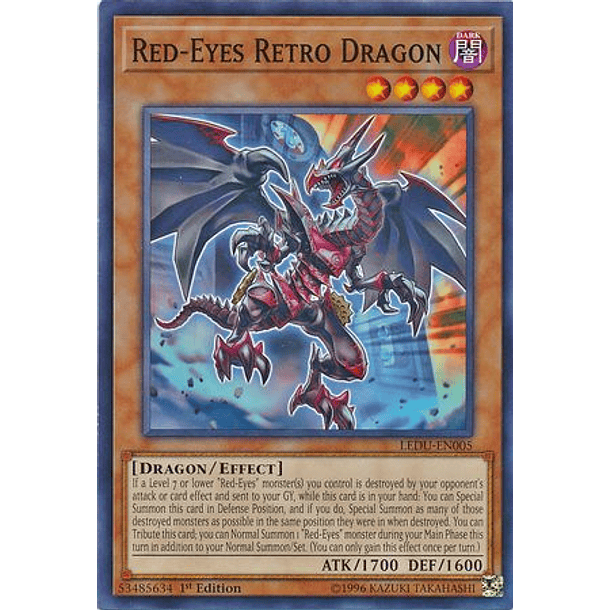 Red-Eyes Retro Dragon - LEDU-EN005 - Common