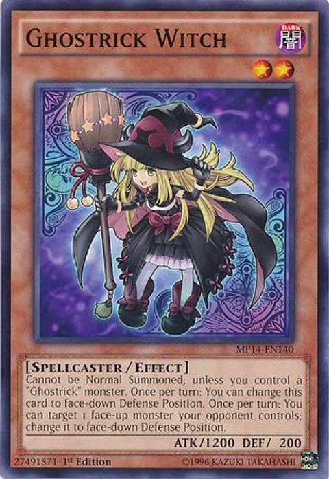 Ghostrick Witch - MP14-EN140 - Common