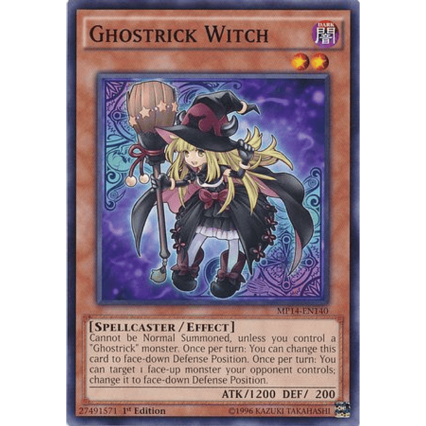 Ghostrick Witch - MP14-EN140 - Common