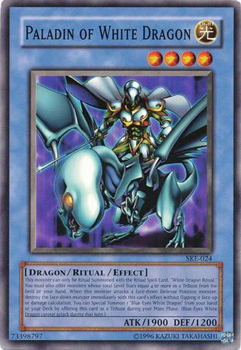 Paladin of White Dragon - SKE-024 - Common