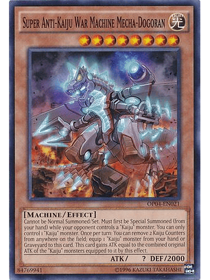 Super Anti-Kaiju War Machine Mecha-Dogoran - OP04-EN021 - Common
