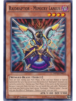 Raidraptor - Mimicry Lanius - MP16-EN015 - Common