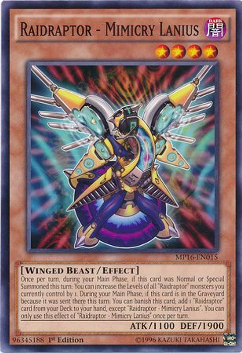 Raidraptor - Mimicry Lanius - MP16-EN015 - Common