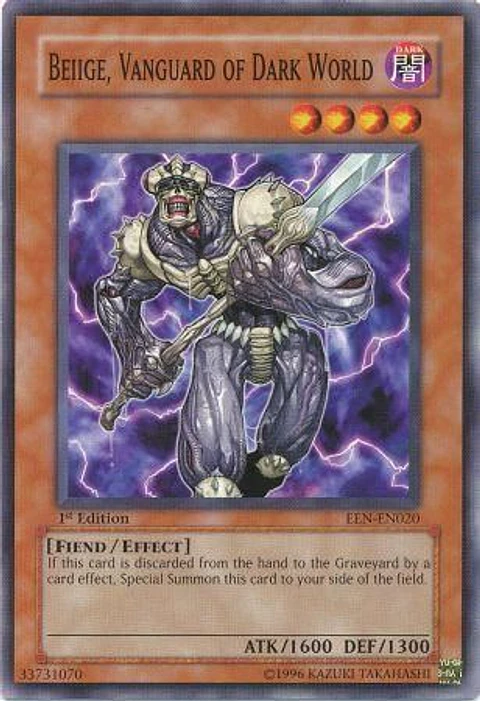 Beiige, Vanguard of Dark World - EEN-EN020 - Common 