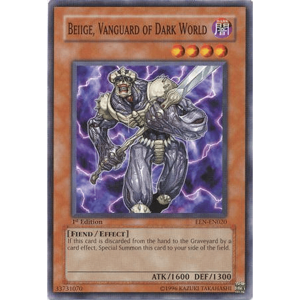 Beiige, Vanguard of Dark World - EEN-EN020 - Common 
