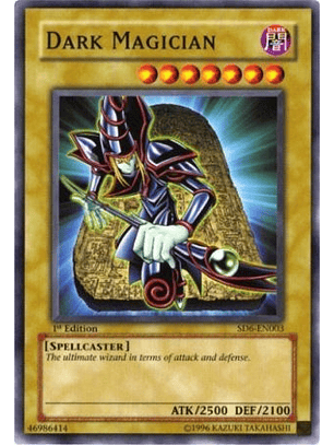 Dark Magician - SD6-EN003 - Common