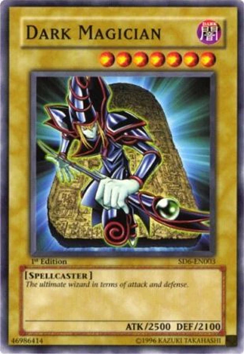 Dark Magician - SD6-EN003 - Common
